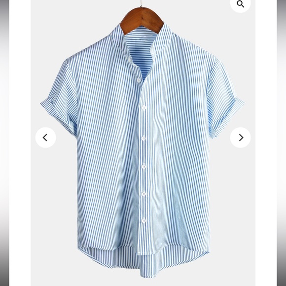 ATLANL Striped button up shirt - Picture 1 of 5